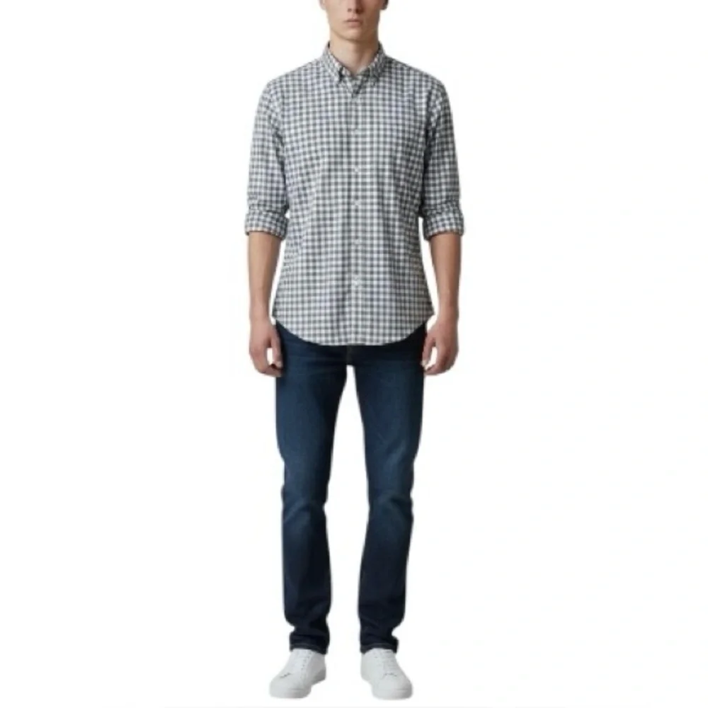 J. Crew Men’s Secret Wash 100% Organic Cotton Poplin Button Down Shirt NWT XS